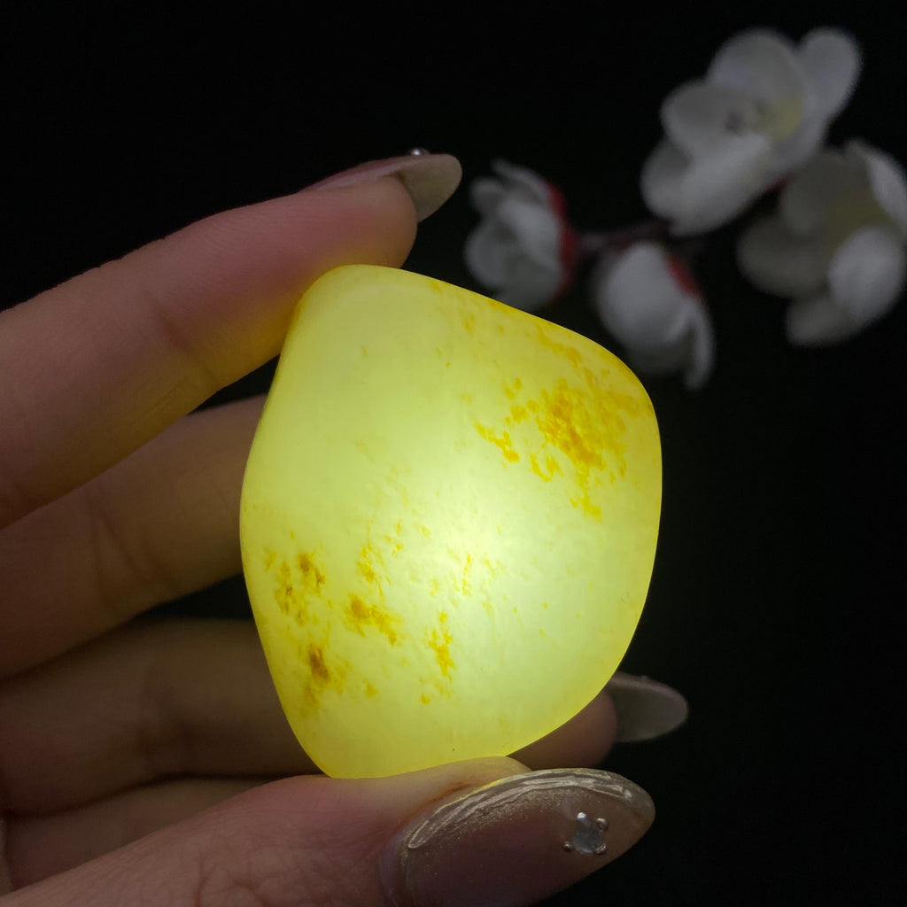 和田玉洒金皮籽料原石（30.4g）