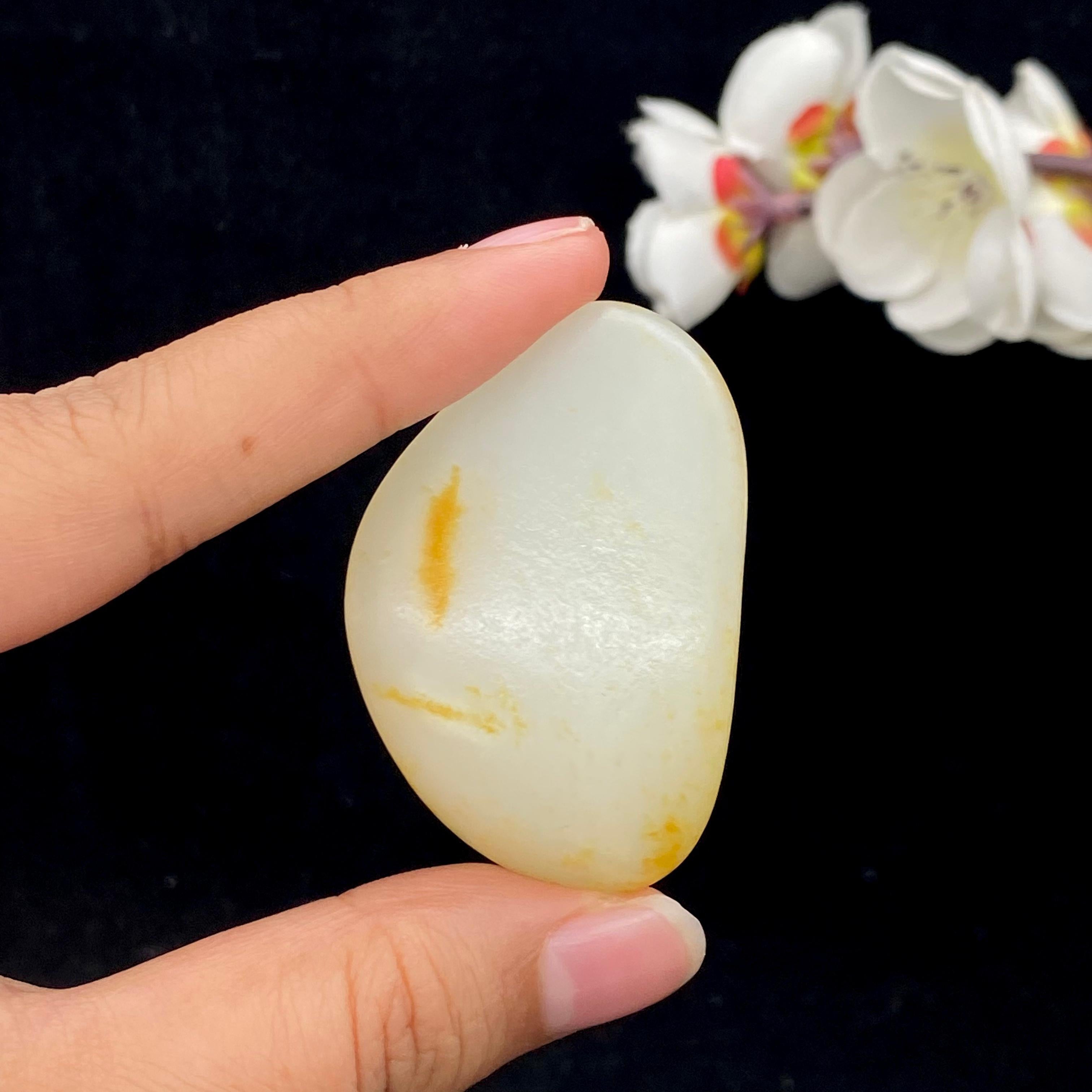 和田玉洒金皮籽料挂件（37.5g）