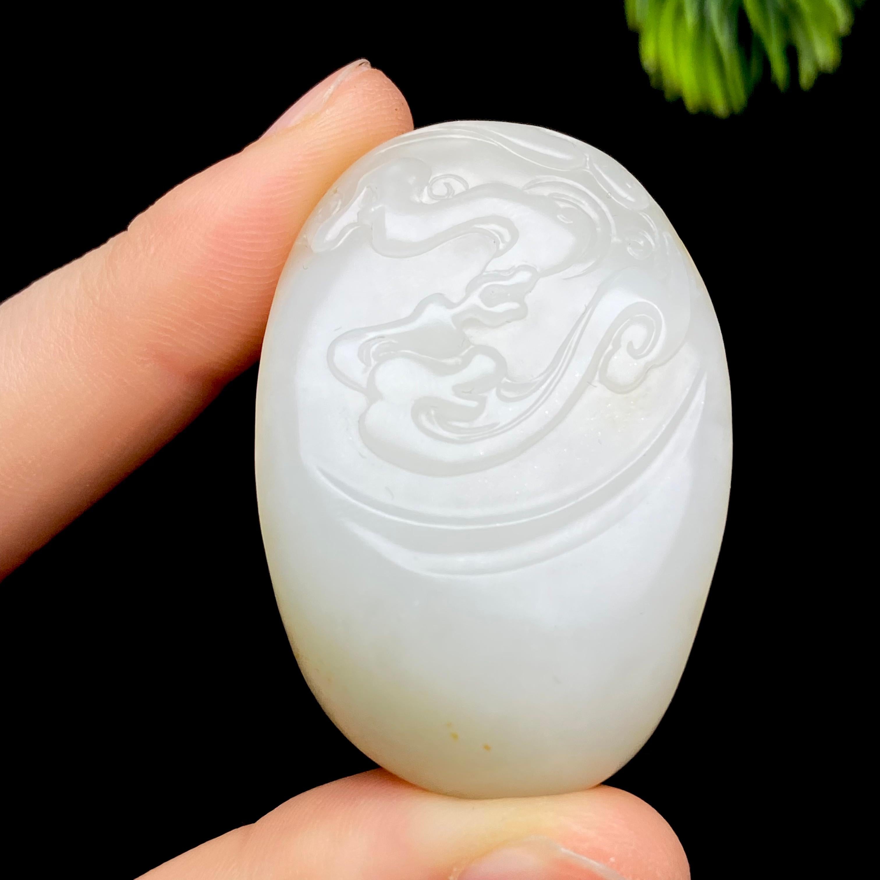 和田玉籽料钟馗（37.4g）