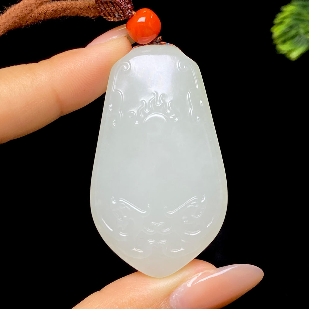 和田玉籽料无事牌（40.1g）