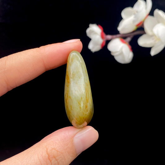 和田玉洒金皮籽料原石（23.9g）