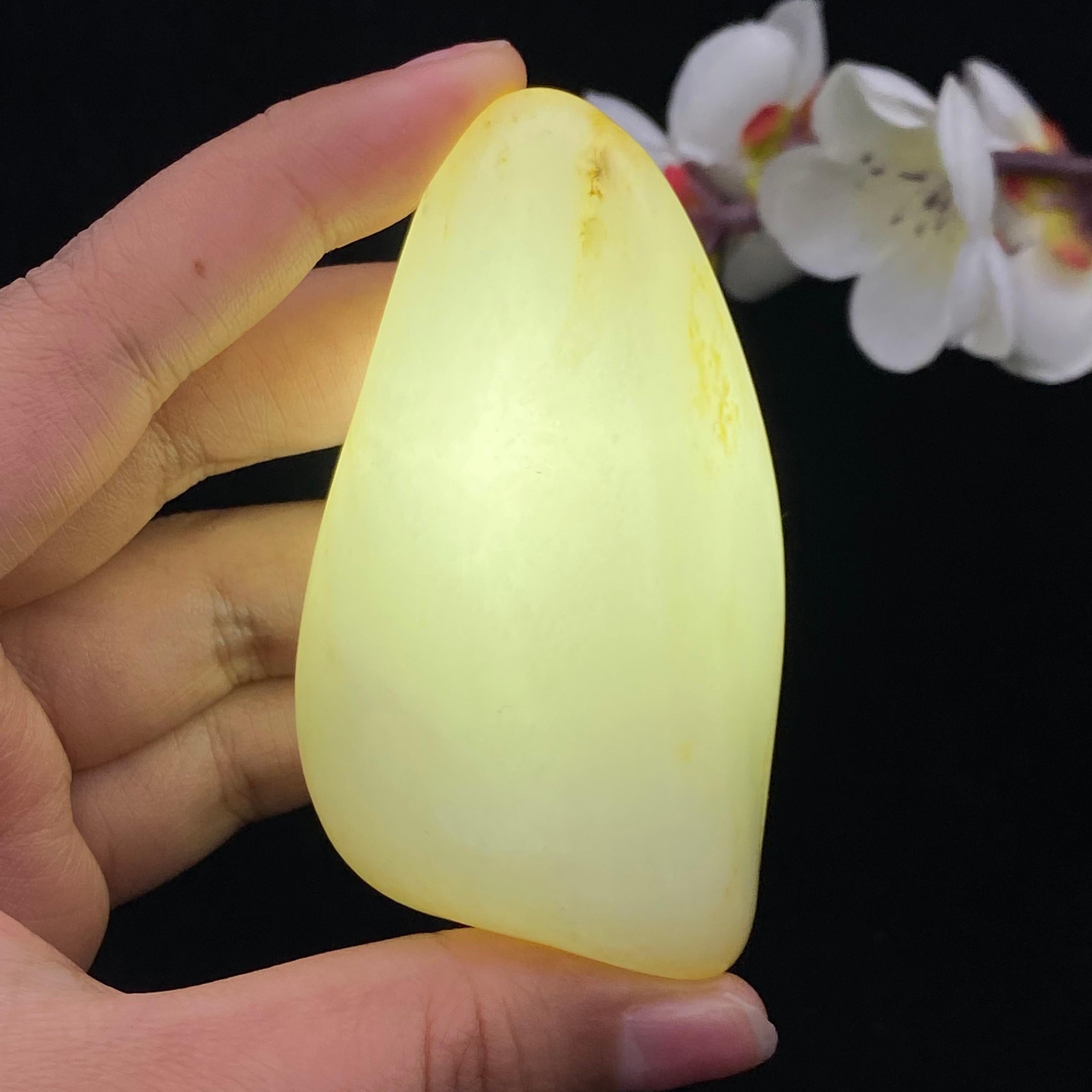 和田玉洒金皮籽料（124.5g）