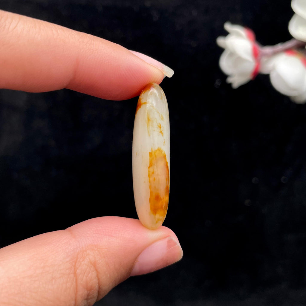 和田玉聚红皮籽料（9.6g）