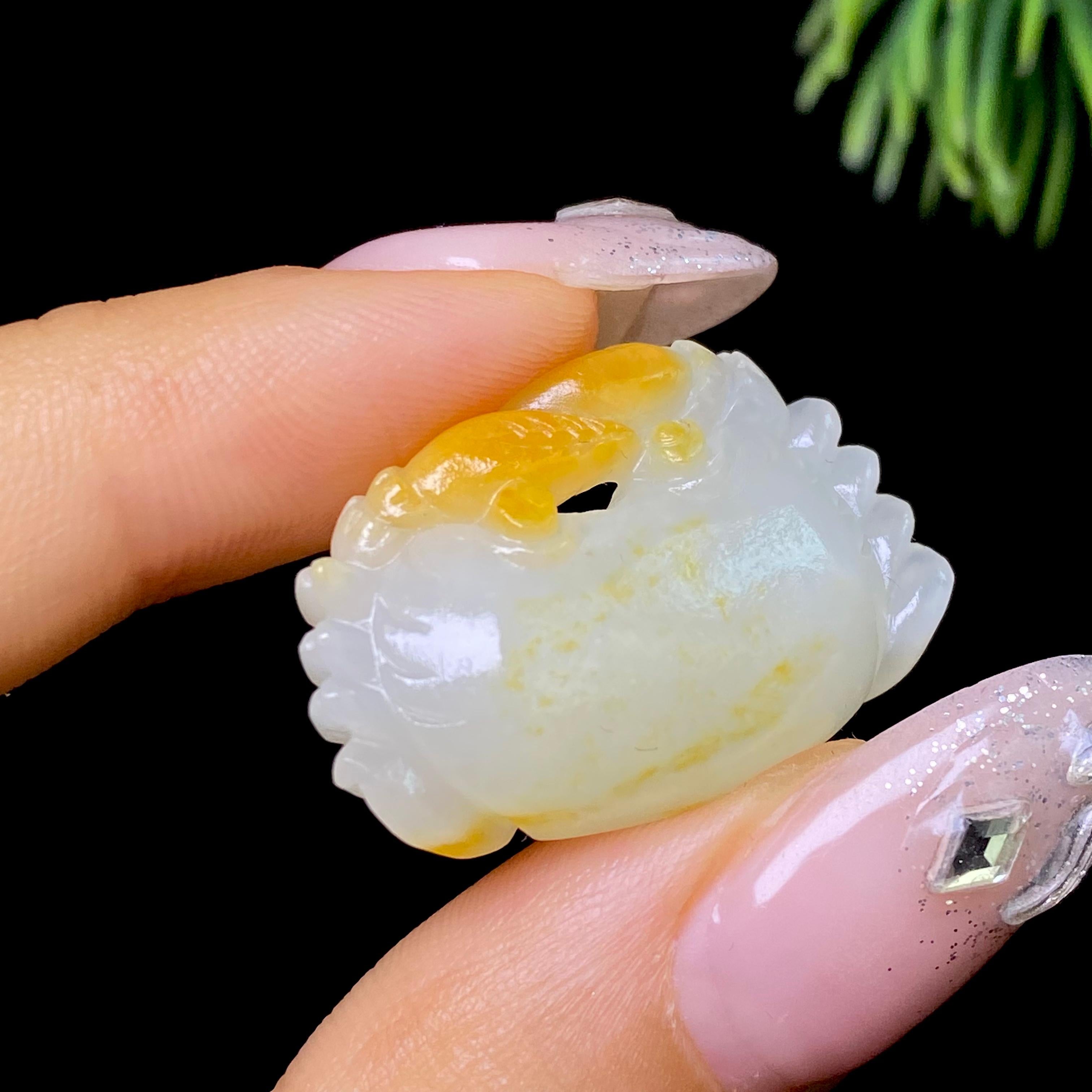 和田玉籽料八方来财（6.5g）