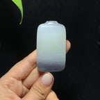 和田山料紫罗兰带翠无事牌（57.8g）