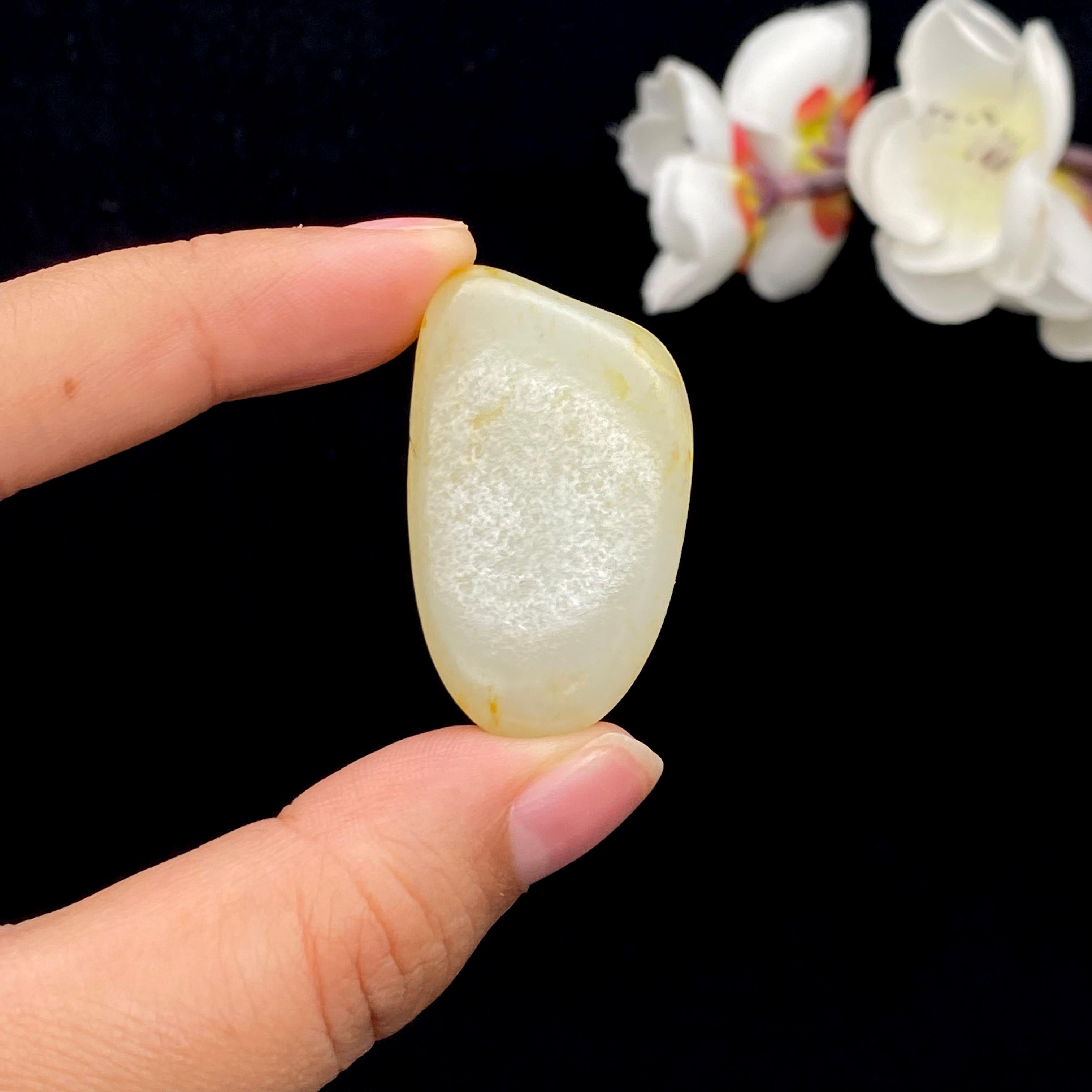 和田玉洒金皮籽料挂件（23.3g）