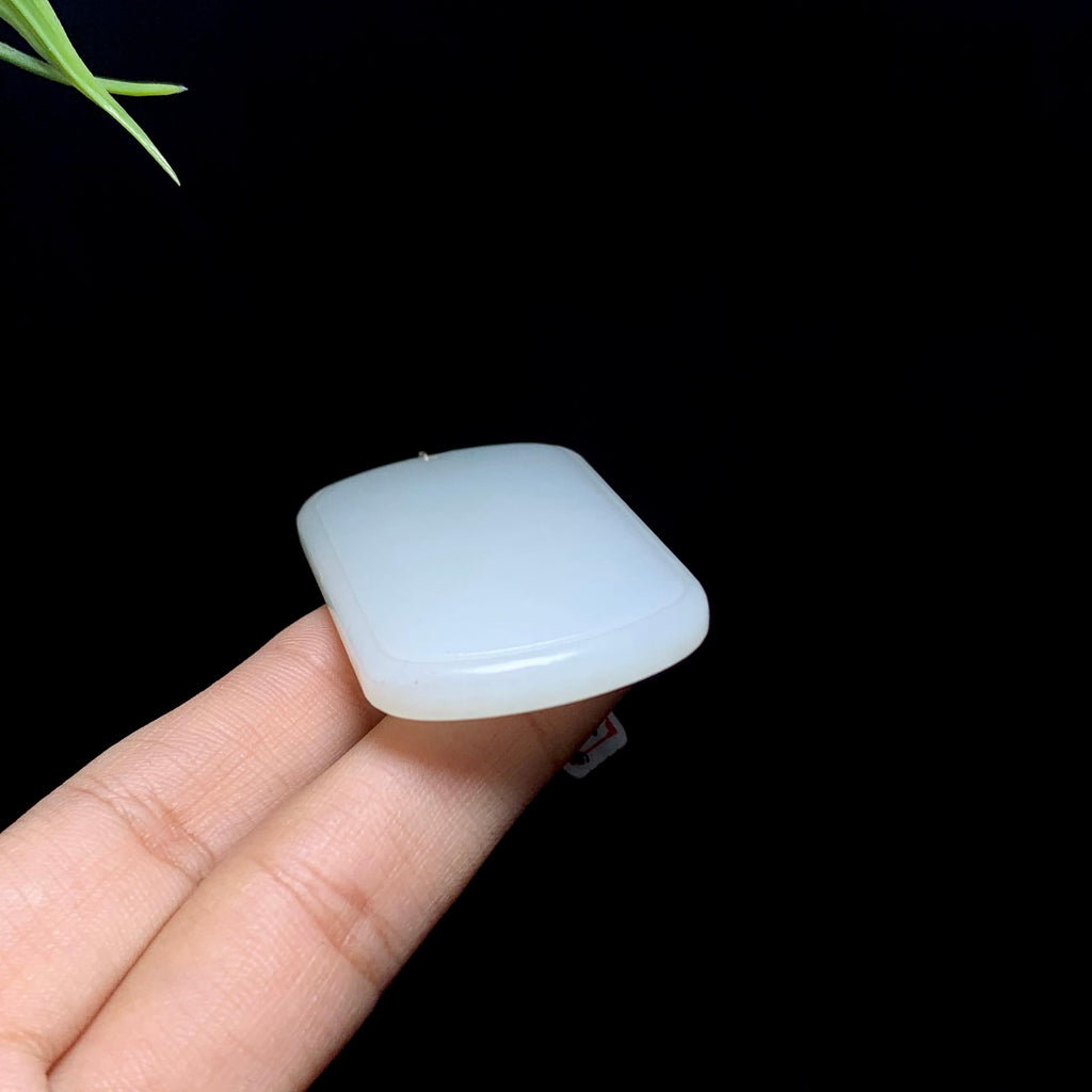 和田白玉平安无事牌（29.0g）