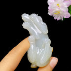 和田玉籽料旺财手把件（69.0g）
