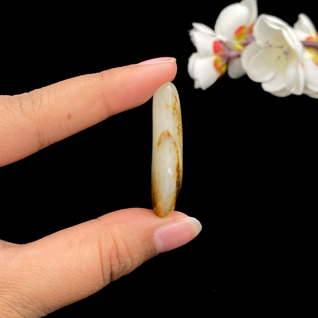 和田玉洒金皮籽料挂件（24.2g）