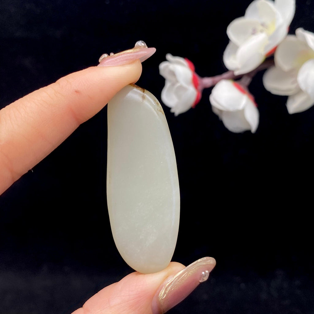 和田玉秋梨皮籽料挂件（19.6g）