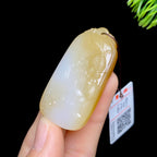 和田玉糖白年年有余（20.5g）