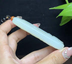 新疆和田玉且末料羊脂玉大势至菩萨（121.0g）