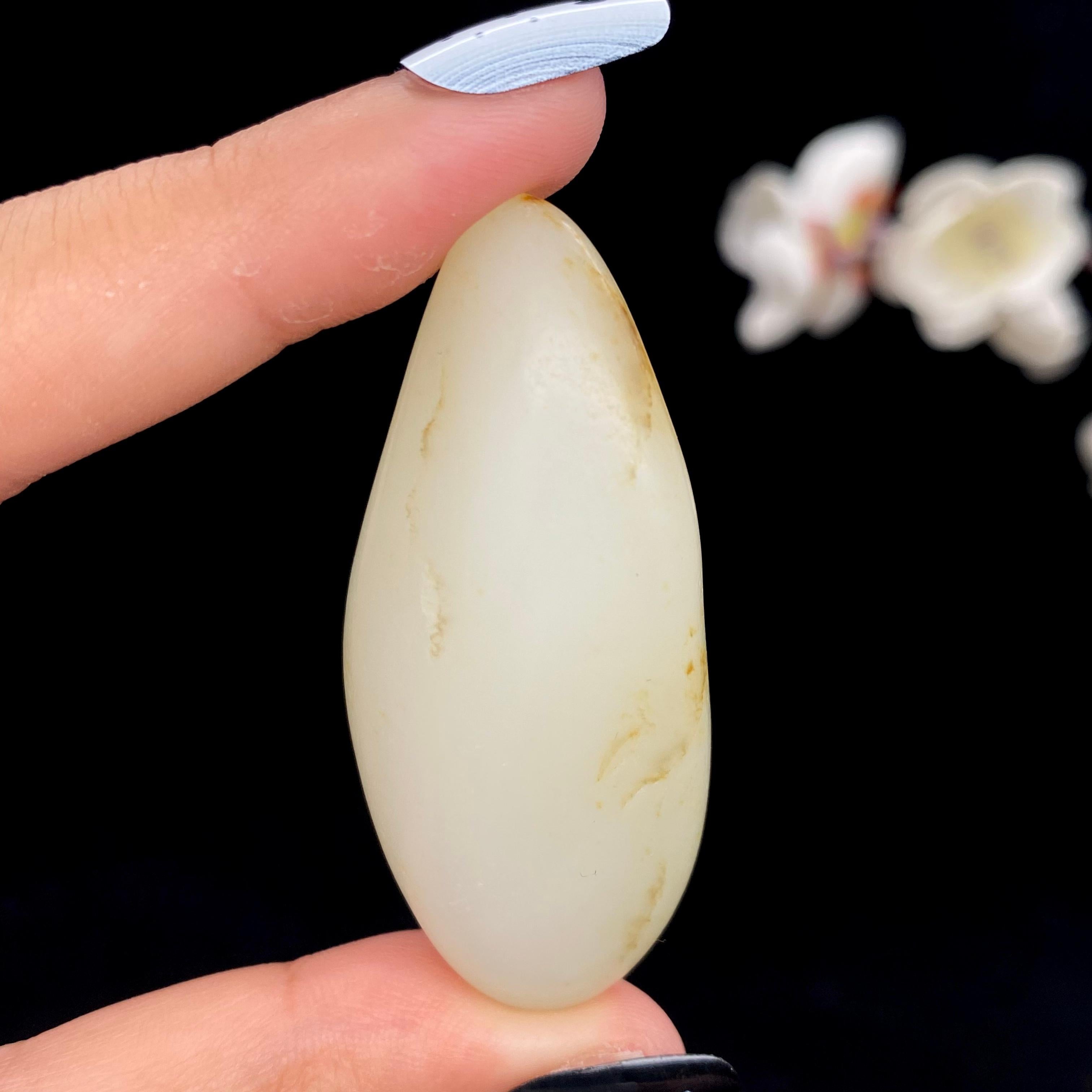 和田玉洒金皮籽料挂件（44.2g）