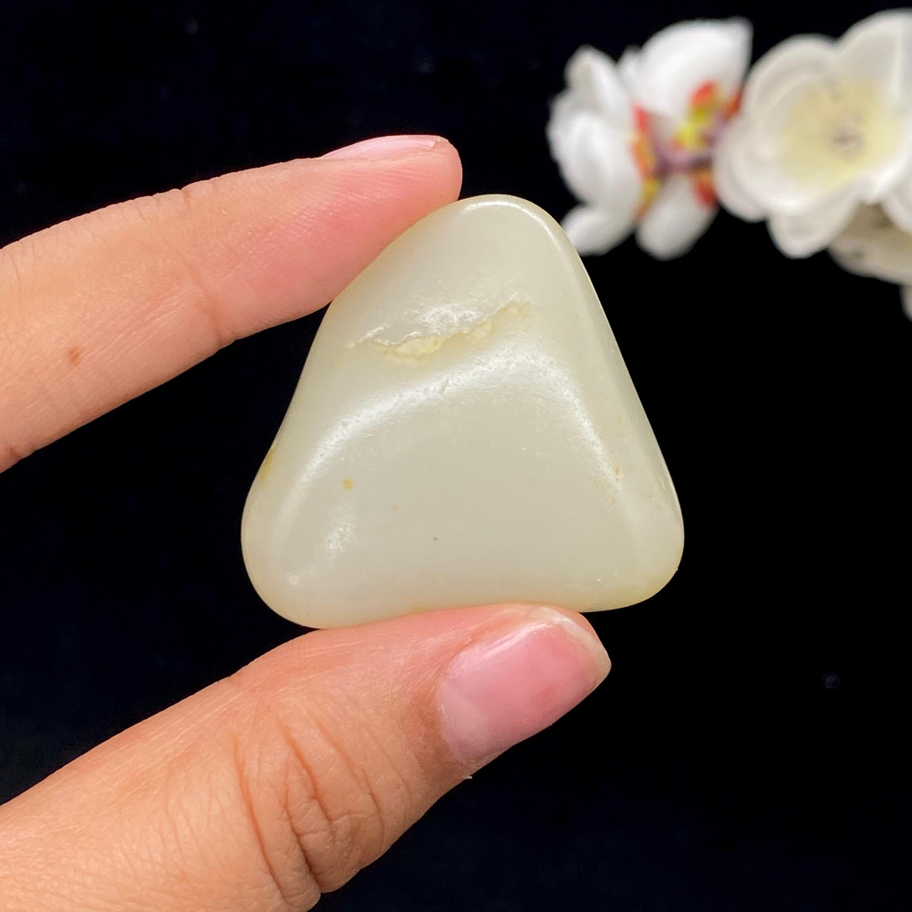 和田玉白玉籽料（29.3g）