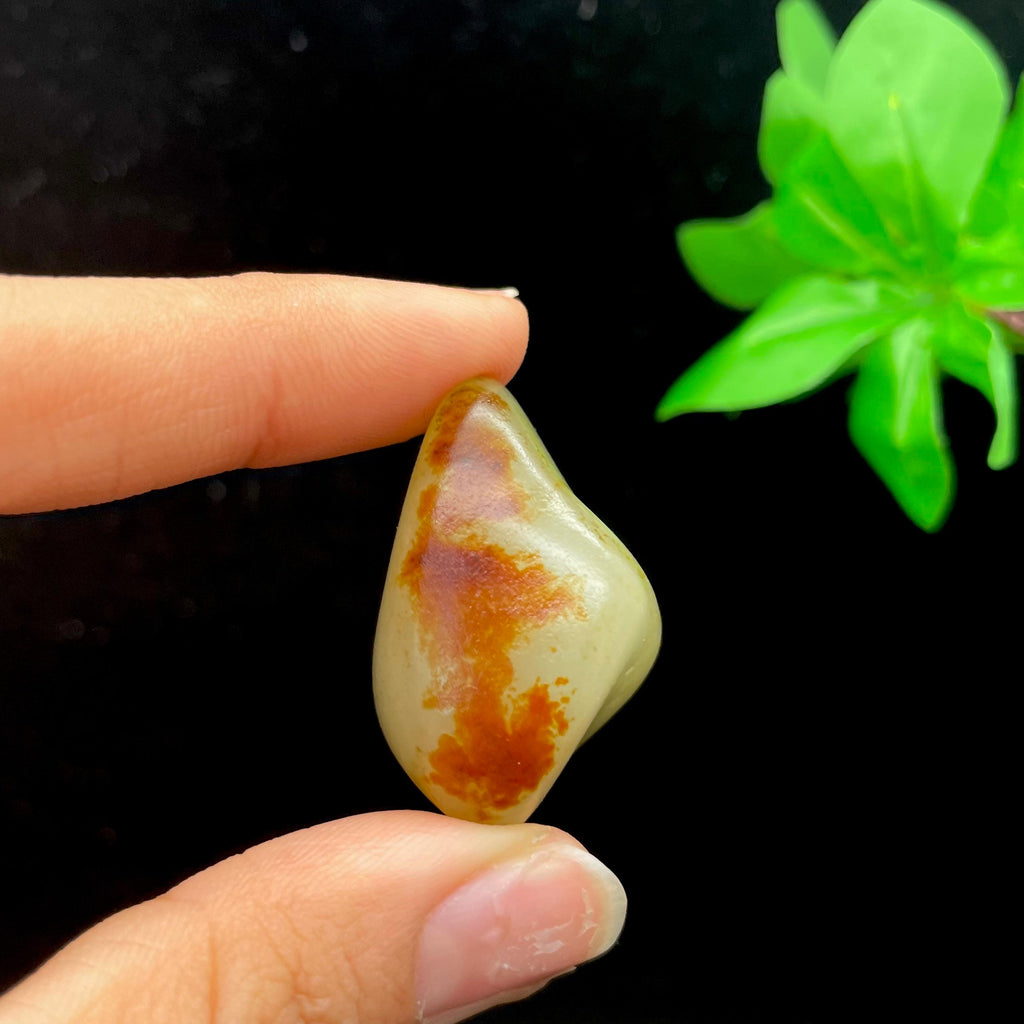 和田玉聚红皮籽料挂件（27.5g）