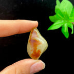 和田玉聚红皮籽料挂件（27.5g）