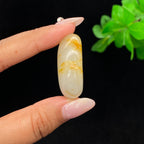 和田玉洒金皮青花底籽料（27.5g）