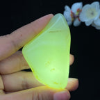 和田玉青白玉籽料手把件（89.3g）