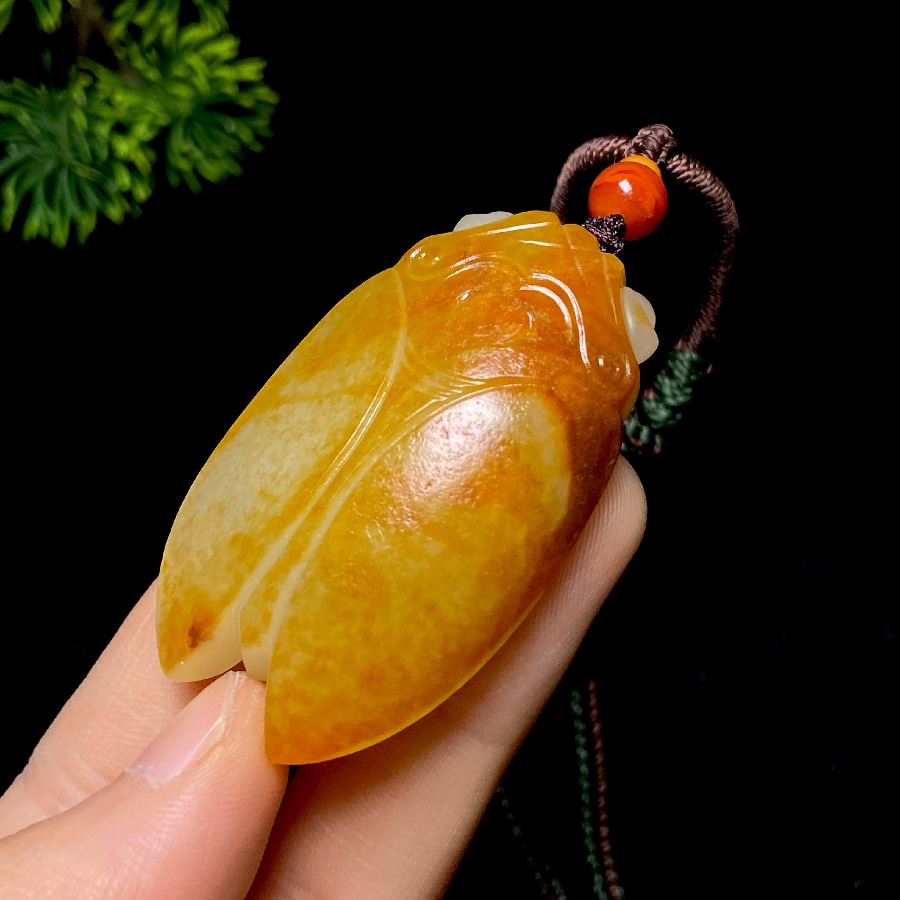 和田玉籽料一鸣惊人（38.5g）