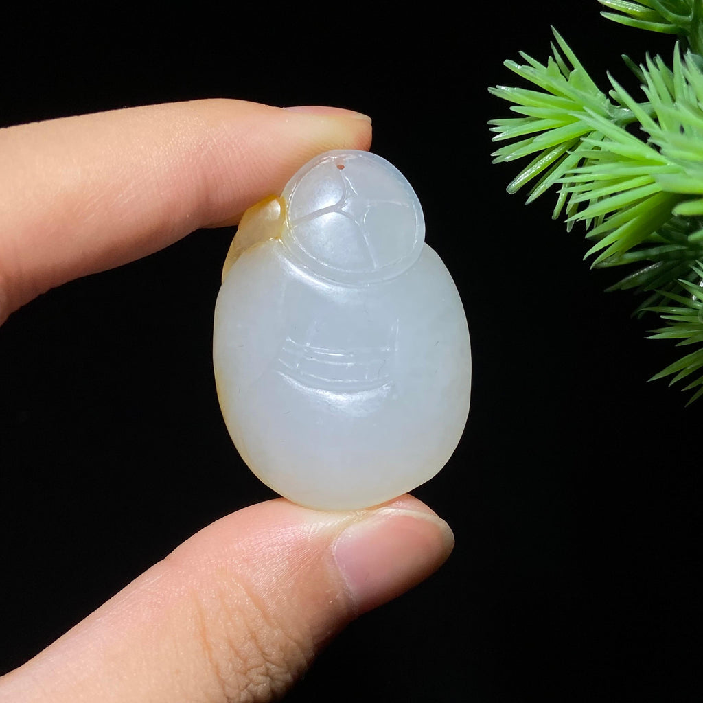 和田玉籽料佛公（16.3g）