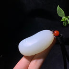 和田籽料一路连科（89.6g）