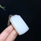 和田山料白玉无事牌（43.7g）