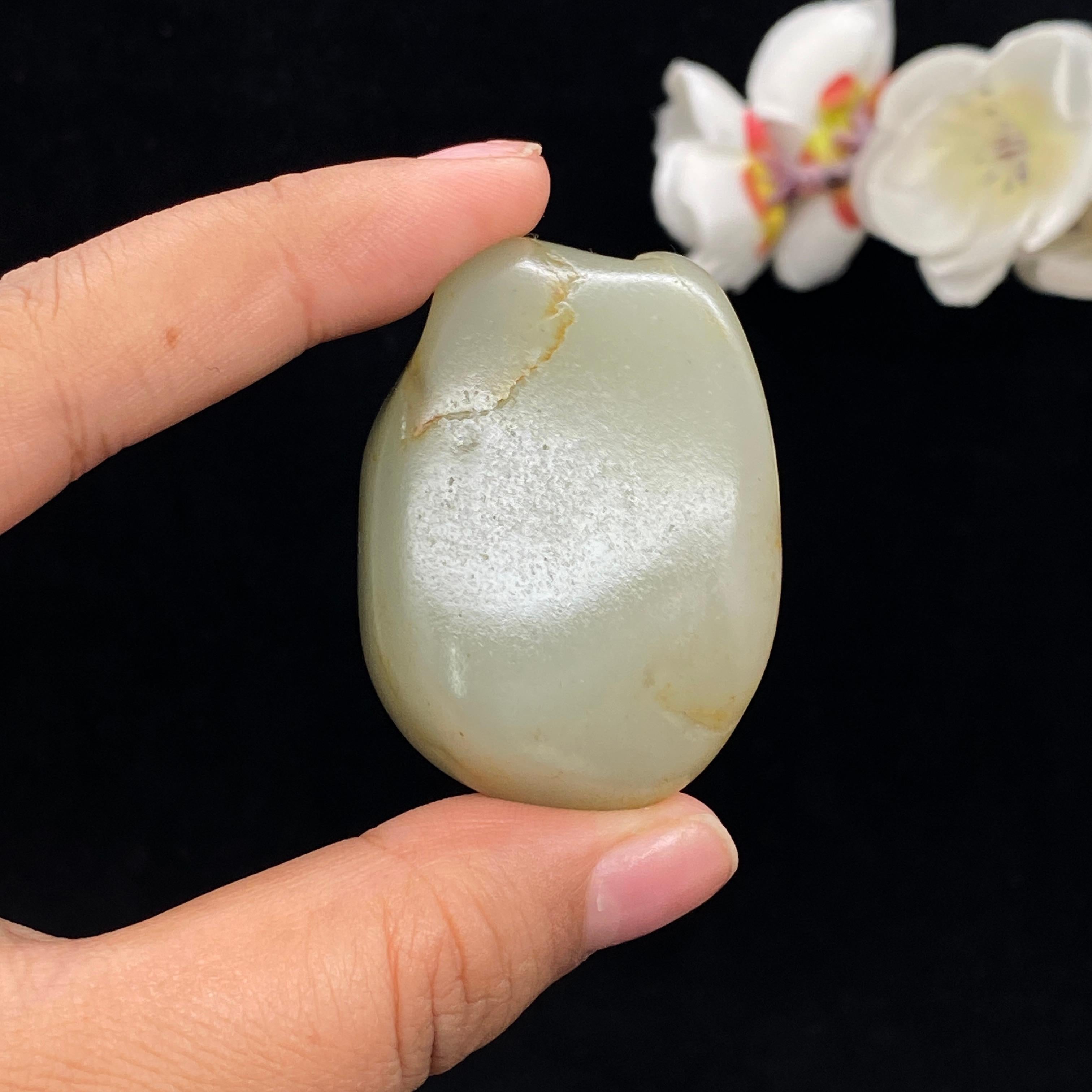和田玉黄皮籽料（54g）