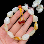 k和田玉黄皮精品手串】（32.6g）