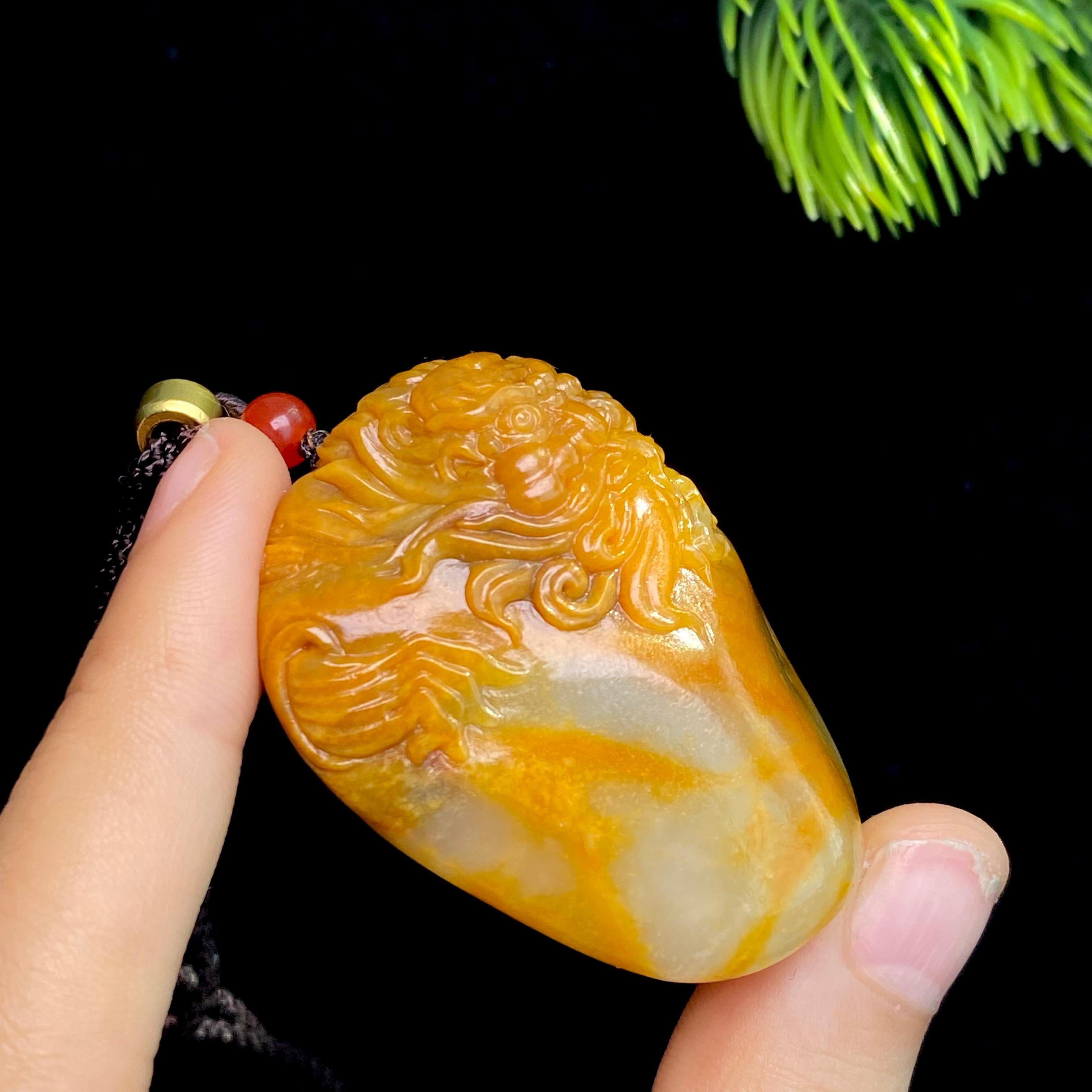 和田玉籽料钟馗（44.1g）