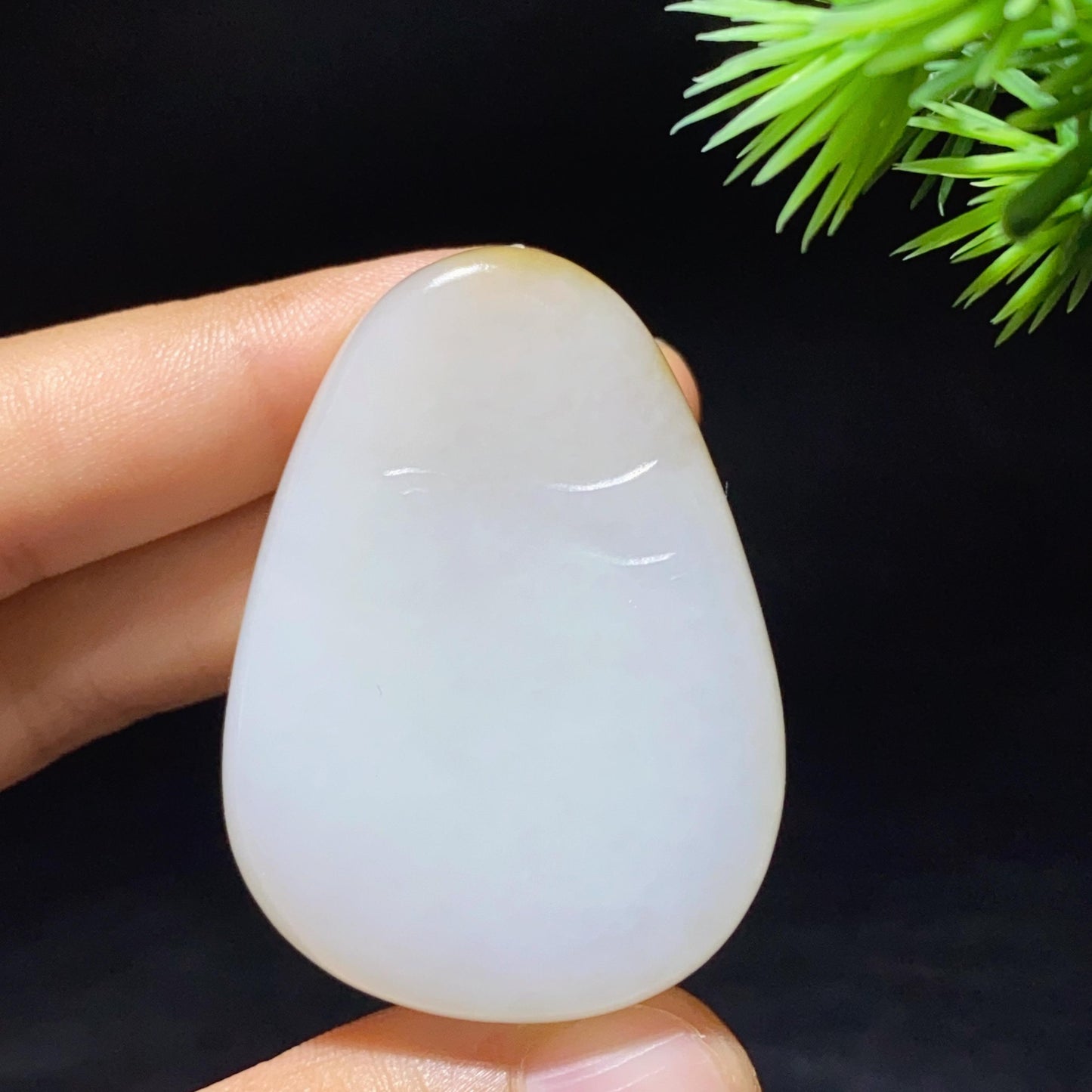 和田玉糖白佛公（38.1g）