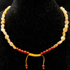 和田玉黄皮小籽【精品项链】（37.6g）