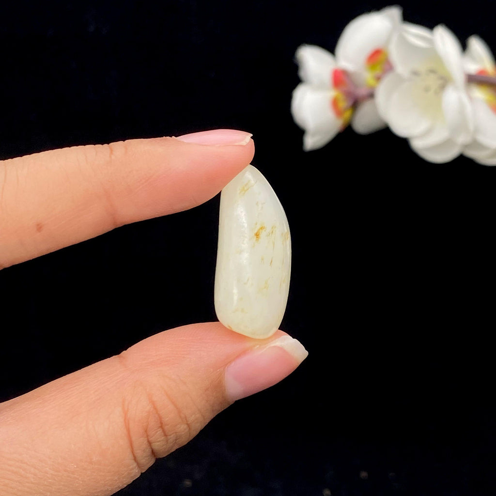 和田玉洒金皮籽料吊坠籽（12.8g）