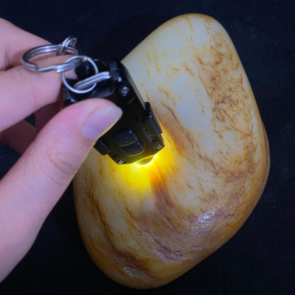 和田玉洒金皮籽料原石（1756.5g）