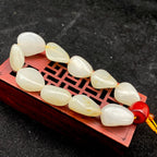 和田玉洒金皮【精品手串】（44g）
