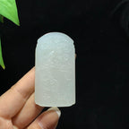 和田白玉高冰底观音挂件（52.2g）