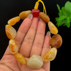 和田玉黄皮籽料【精品手串】（59.1g）