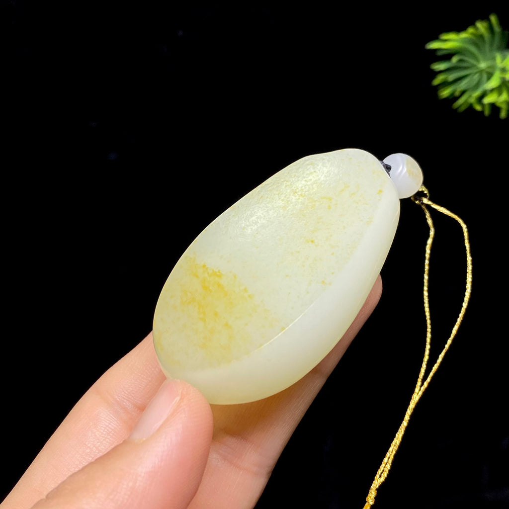 和田玉籽料无事牌（54.8g）