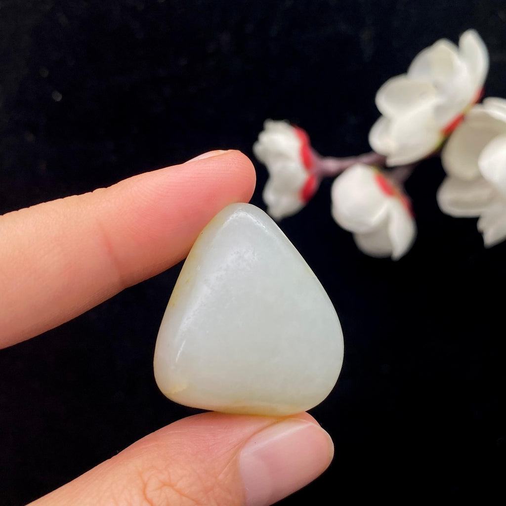 和田玉聚黄皮籽料吊坠籽（17.3g）