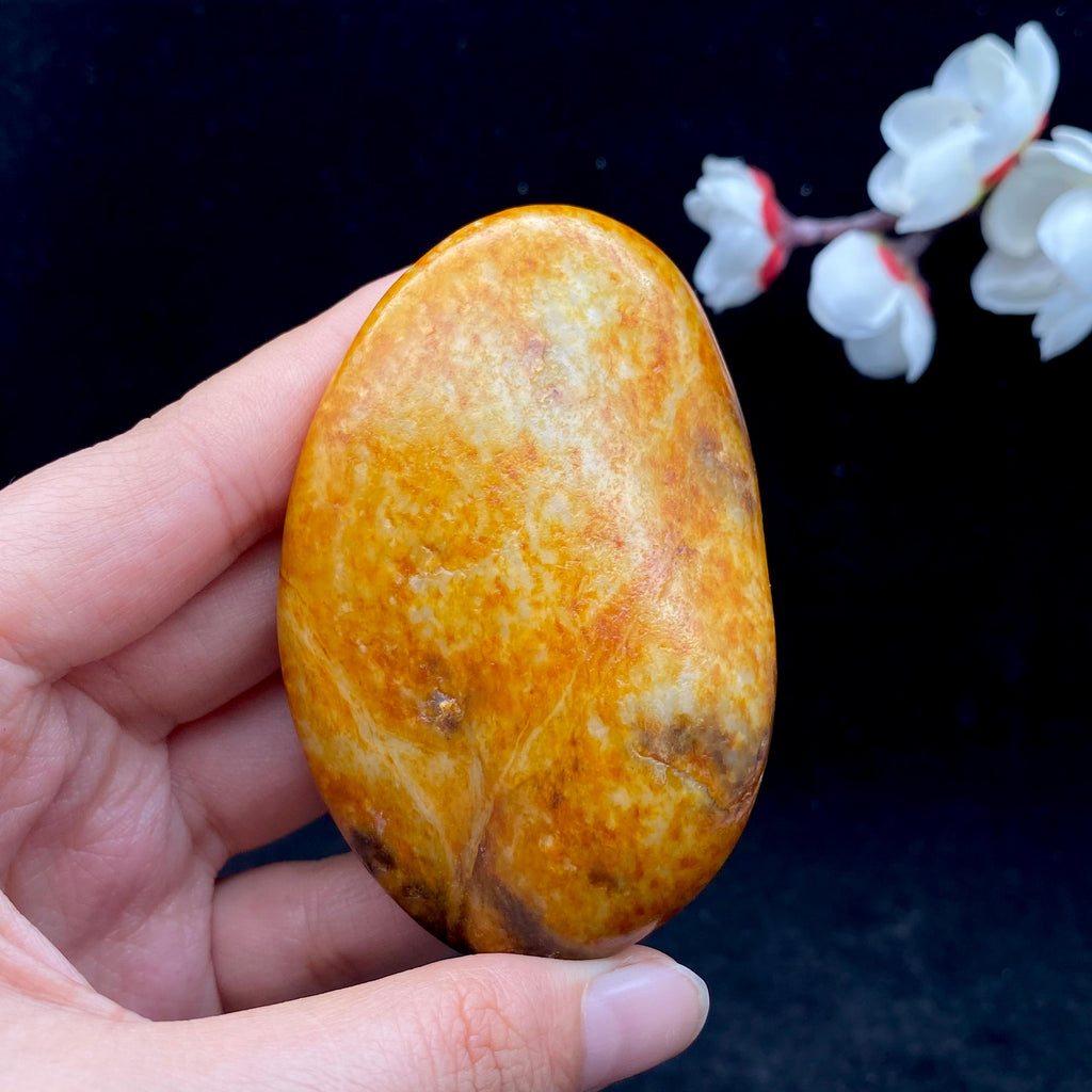 和田玉洒红皮籽料（137.3g）