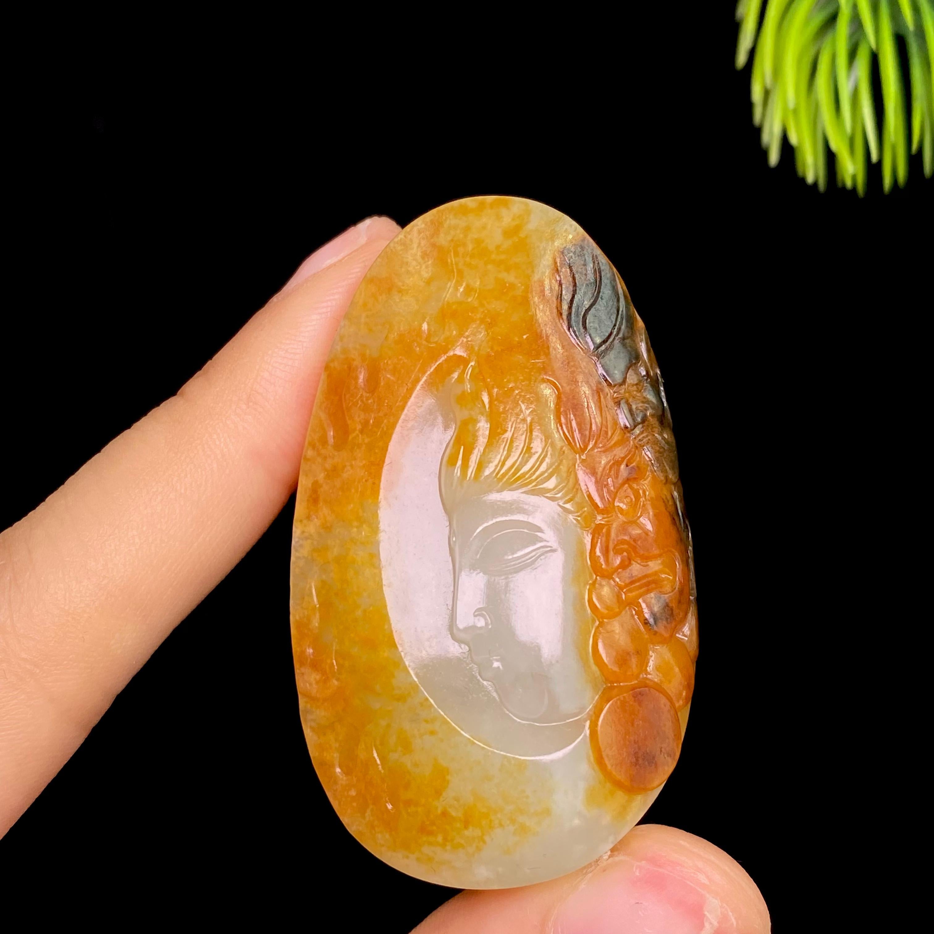 和田玉籽料一念之间（30.6g）