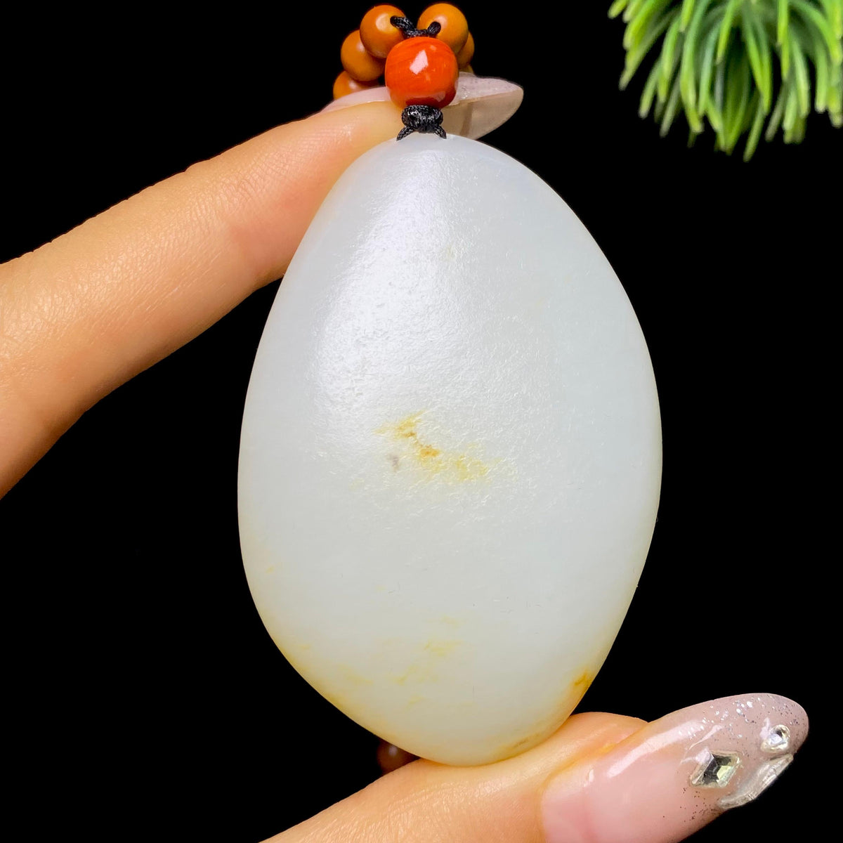 和田玉籽料观音（54.3g）