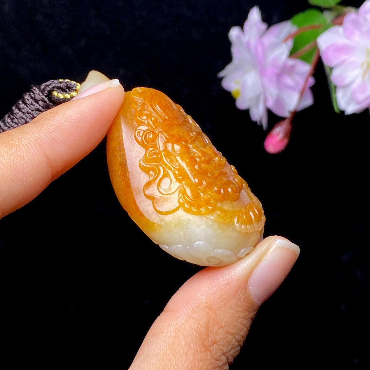和田玉籽料钟馗（34.6g）