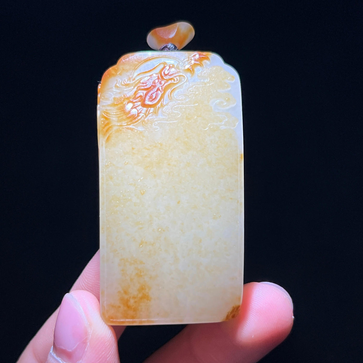 和田玉籽料无事牌（70.2g）