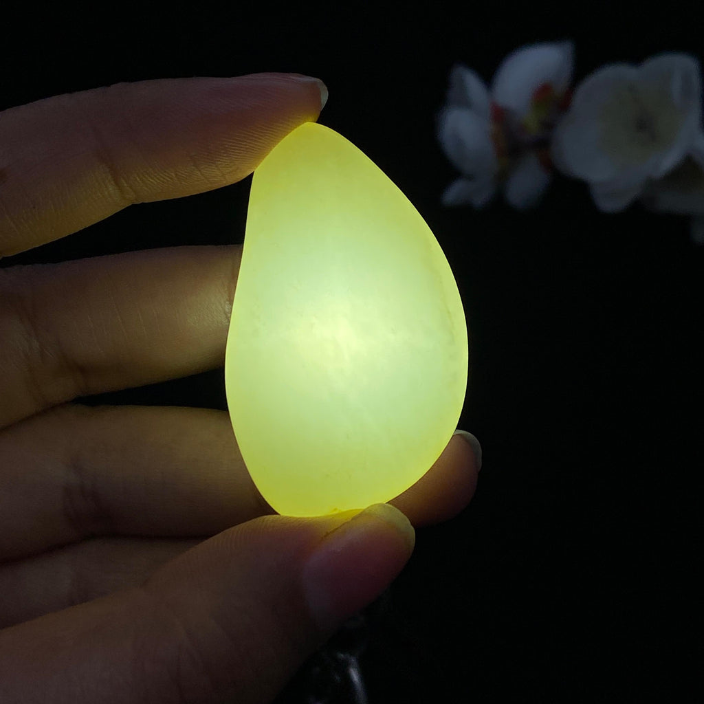 和田玉白玉籽料挂件（21.3g）