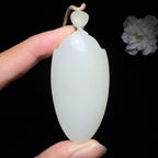 和田玉籽料平安无事牌（37.0g）