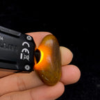 和田玉秋梨黄皮籽料挂件（19.8g）