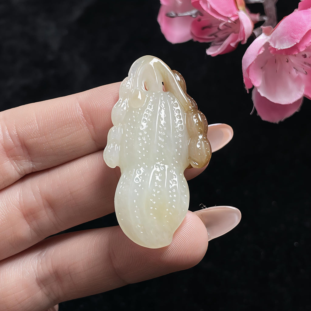 和田且末料糖白花生挂件（13.9g）