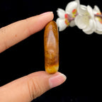 和田玉黄沁皮籽料挂件（35.7g）