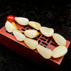 和田玉洒金皮【精品手串】（49.3g）