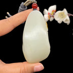 和田玉白玉籽料【文殊菩萨】（80g）